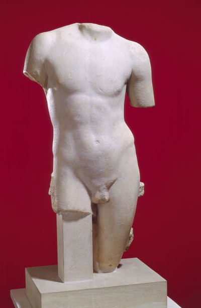 Torso eines jungen Mannes, aus Glanum von Greek